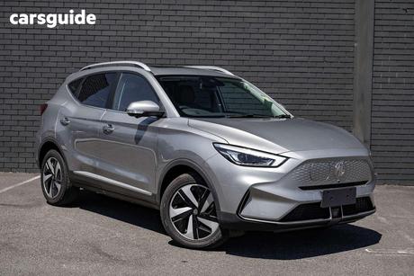 Silver 2025 MG ZS EV Wagon Long Range