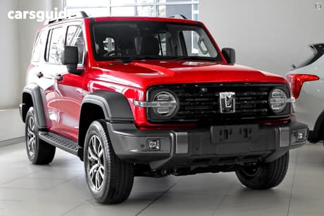 Red 2025 GWM Tank 300 Wagon Ultra Diesel