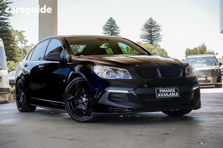 Black 2016 HSV Clubsport Sedan R8 Sv Black Ls3