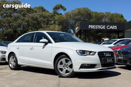 White 2014 Audi A3 Sedan 1.8 Tfsi Ambition Quattro
