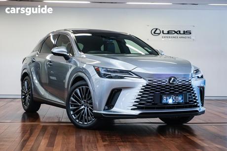 Grey 2025 Lexus Rx450H+ Wagon Sports Luxury Awd Hybrid