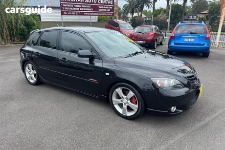 Black 2005 Mazda 3 Hatchback Sp23