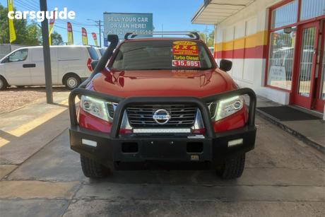 Red 2018 Nissan Navara Dual Cab Pick-up Sl (4X4) Silverline Edition