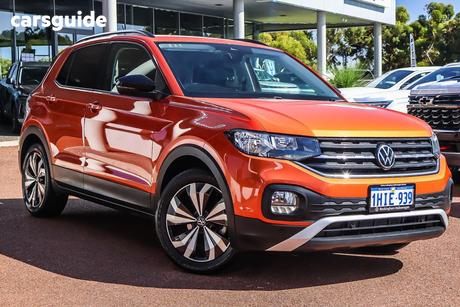 Orange 2021 Volkswagen T-Cross Wagon Citylife (Black Theme)