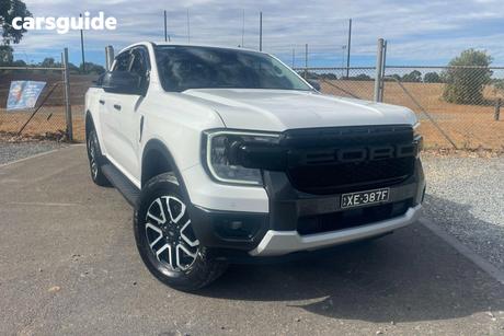 White 2024 Ford Ranger Double Cab Pick Up Sport 3.0 (4X4)