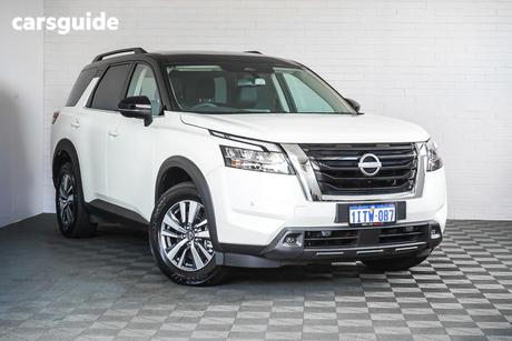 White 2024 Nissan Pathfinder Wagon Ti (4Wd)