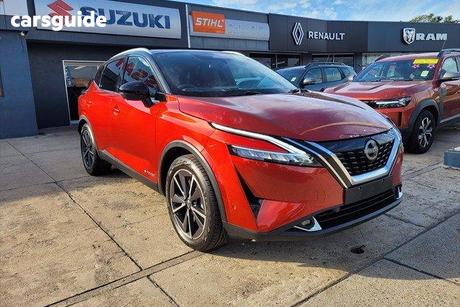 Orange 2024 Nissan Qashqai Wagon Ti E-Power (Hybrid)