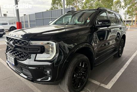 Black 2023 Ford Everest Wagon Sport (4Wd)