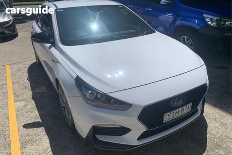 White 2020 Hyundai I30 Hatchback N Line