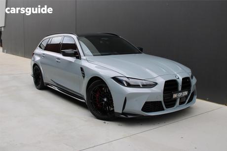 Grey 2024 BMW M3 Wagon Competition Touring M Xdrive