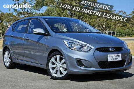 Grey 2019 Hyundai Accent Hatchback Sport