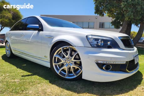 White 2011 HSV Grange Sedan