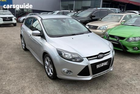 Silver 2013 Ford Focus Hatchback Sport