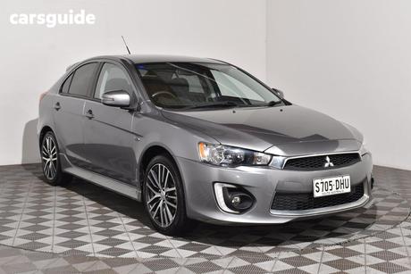 Grey 2016 Mitsubishi Lancer Sedan Gsr