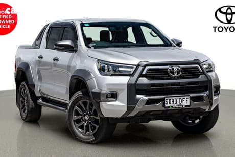 Silver 2024 Toyota Hilux Double Cab Pick Up Rogue 48V (4X4)