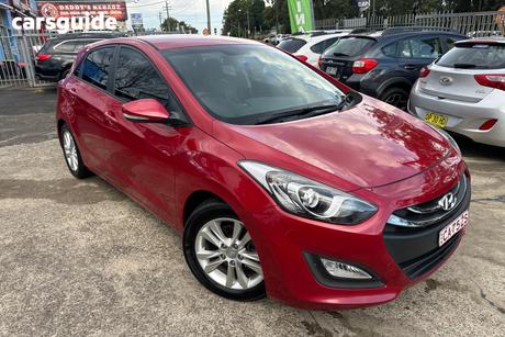 Red 2014 Hyundai I30 Hatchback Se