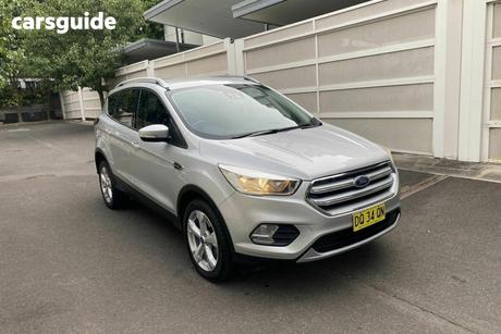 Silver 2018 Ford Escape Wagon Trend (Fwd)