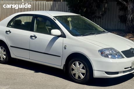 2002 Toyota Corolla Hatchback Ascent Seca