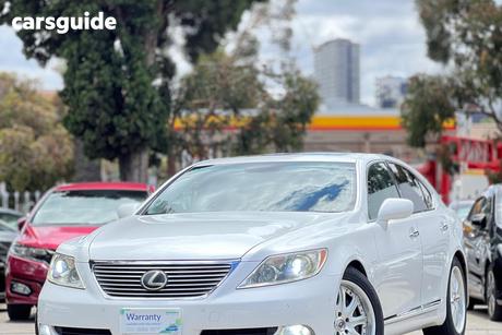 White 2006 Lexus LS Sedan USF40R MY10
