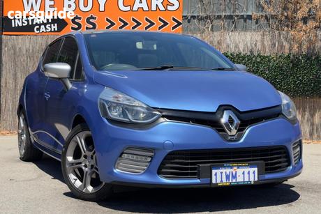 Blue 2014 Renault Clio Hatchback Gt