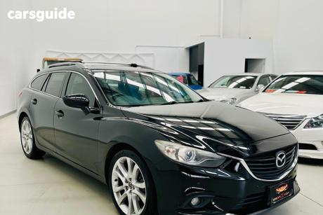 Black 2013 Mazda 6 Wagon Gt