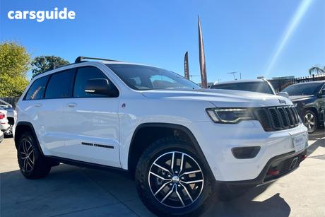 White 2018 Jeep Grand Cherokee Wagon Trailhawk (4X4)