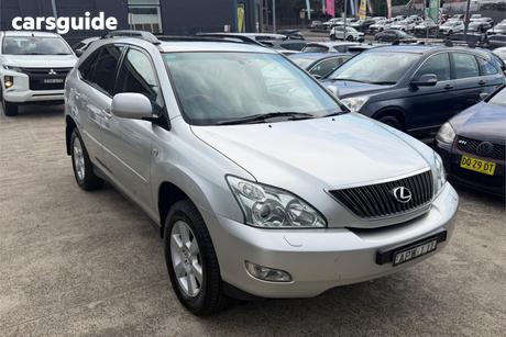Silver 2004 Lexus RX330 Wagon Sports