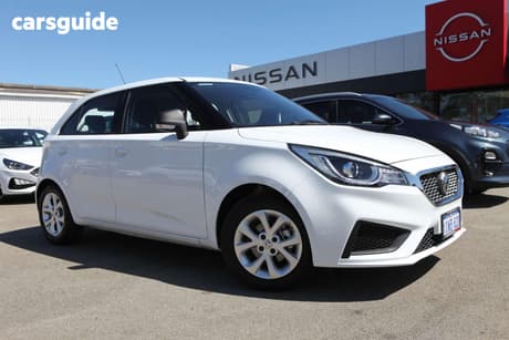 White 2024 MG MG3 Hatchback Core