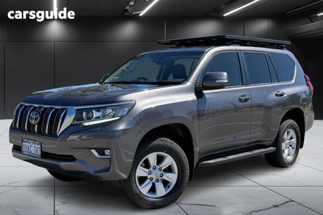 Grey 2020 Toyota Landcruiser Prado Wagon Gxl