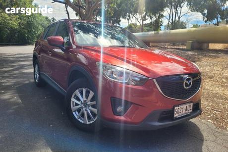 Red 2012 Mazda CX-5 Wagon Maxx Sport (4X4)
