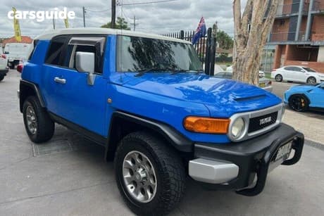 Blue 2011 Toyota FJ Cruiser Wagon