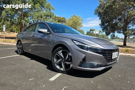 Grey 2023 Hyundai I30 Sedan Elite