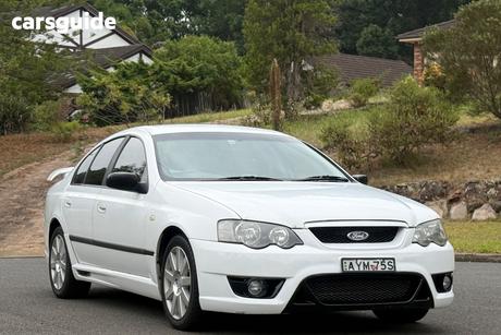 White 2006 Ford Falcon Sedan Xt (Lpg)