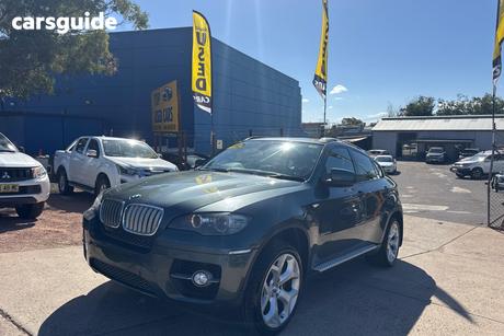 Grey 2009 BMW X6 Coupe Xdrive 35D