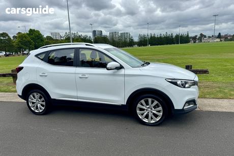 White 2023 MG ZS Wagon Excite