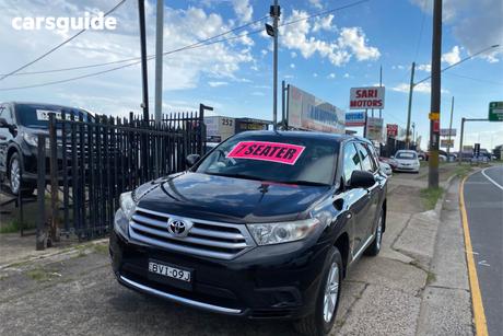 Black 2010 Toyota Kluger Wagon Kx-R (4X4) 7 Seat