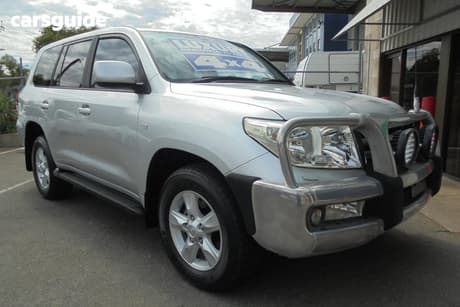 Silver 2009 Toyota Landcruiser Wagon Sahara (4X4)