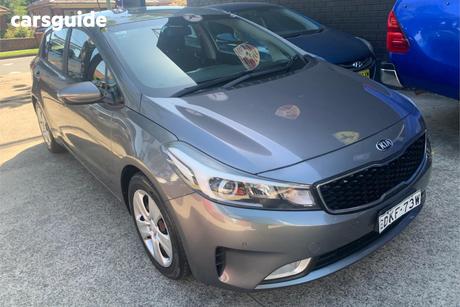 Grey 2016 Kia Cerato Hatchback S