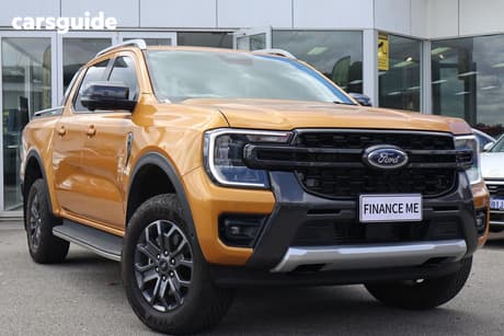 Yellow 2024 Ford Ranger Double Cab Pick Up Wildtrak 3.0 (4X4)