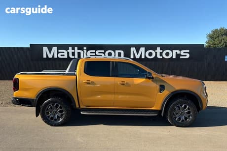 Yellow 2023 Ford Ranger Double Cab Pick Up Wildtrak 2.0 (4X4)