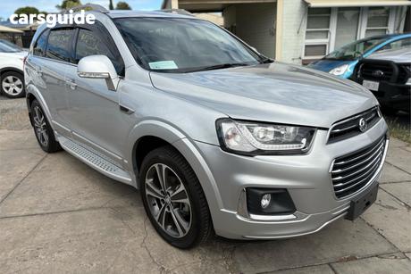 Silver 2017 Holden Captiva Wagon 7 Ltz (Awd)