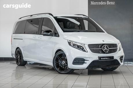 White 2021 Mercedes-Benz V250 Wagon D Avantgarde Mwb