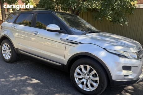 Silver 2015 Land Rover Range Rover Evoque Wagon Td4 Pure