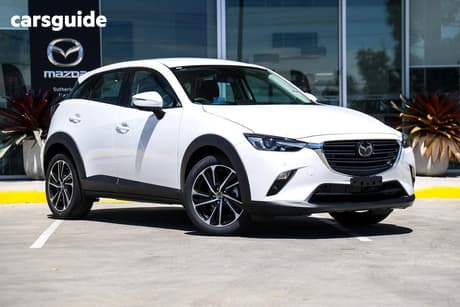 White 2025 Mazda CX-3 Wagon G20 Evolve