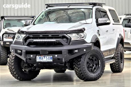 White 2018 Ford Ranger Dual Cab Utility Xlt 3.2 (4X4)