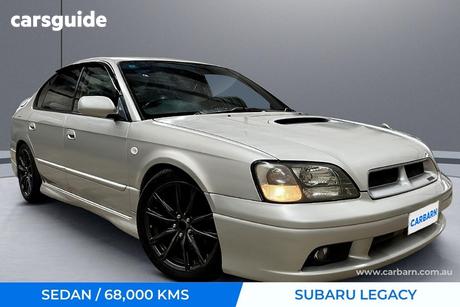 Silver 2000 Subaru Legacy Sedan B4 4HT 4WD RSK