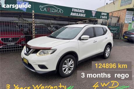 White 2015 Nissan X-Trail Wagon St (4X4)