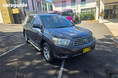 Grey 2009 Toyota Kluger Wagon Kx-R (Fwd) 7 Seat
