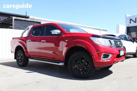Red 2018 Nissan Navara Dual Cab Utility St (4X4)