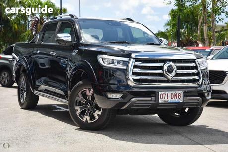 Black 2021 GWM UTE Dual Cab Utility Cannon-X (4X4)